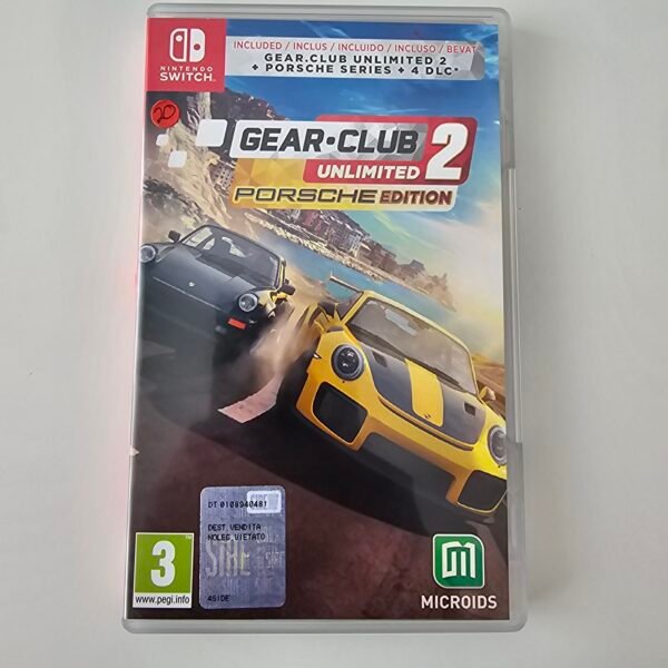 Gear Club Unlimited 2 Porsche Edition Nintendo Switch
