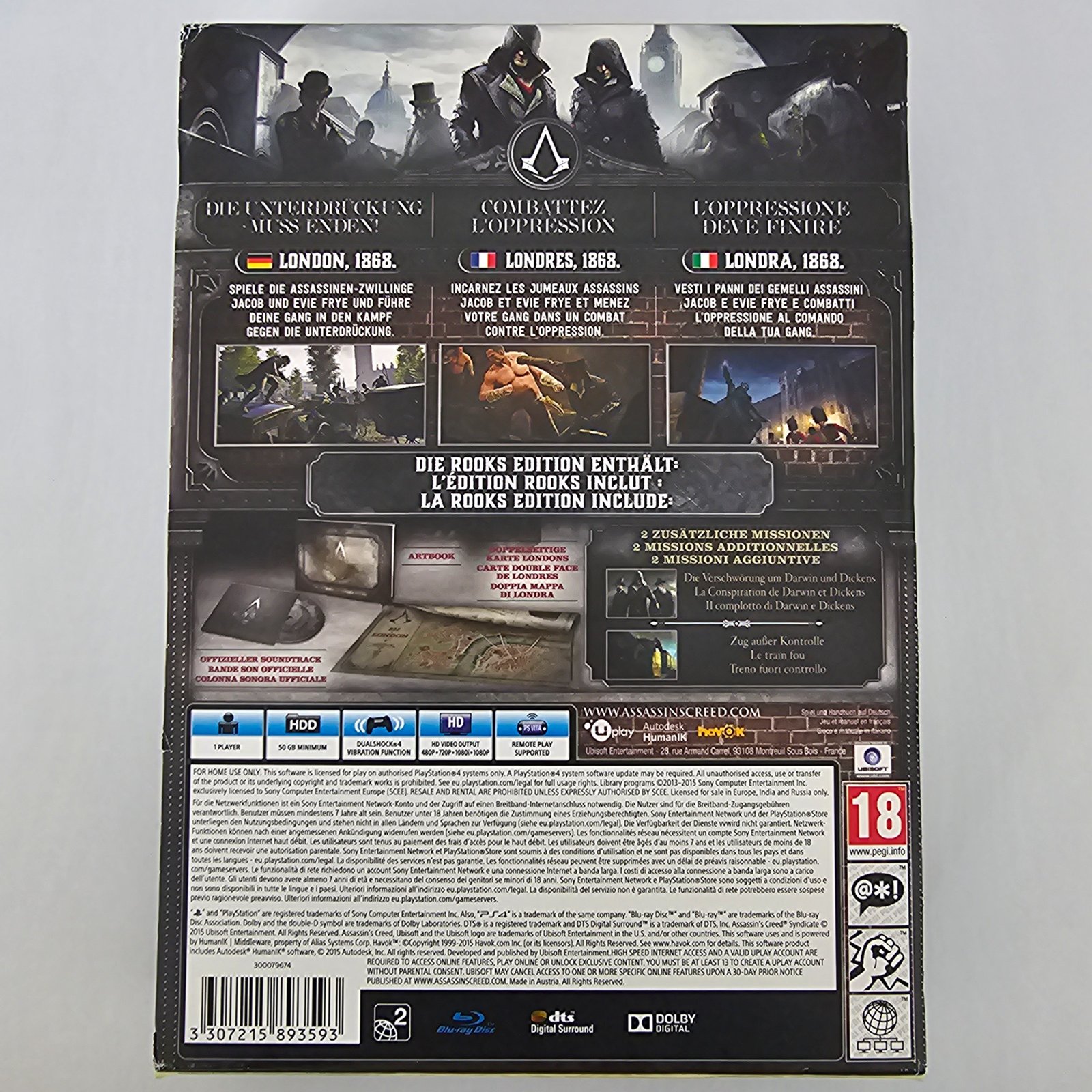 Assassin's Creed Syndicate PlayStation 4 – Bild 2