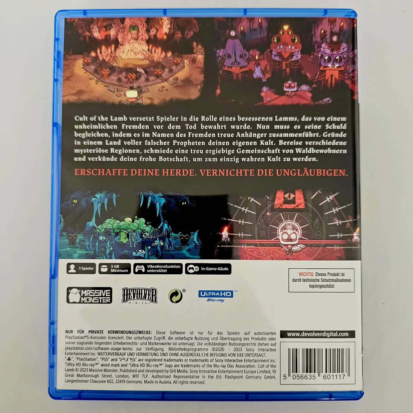 Cult of the Lamb PlayStation 5, Ansicht 2