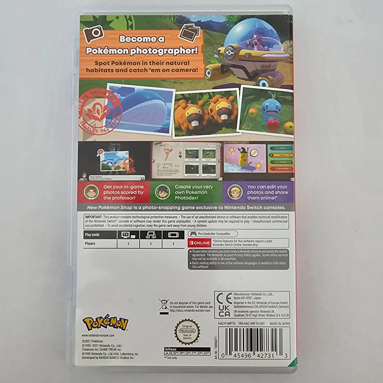 New Pokémon Snap Nintendo Switch, Ansicht 2