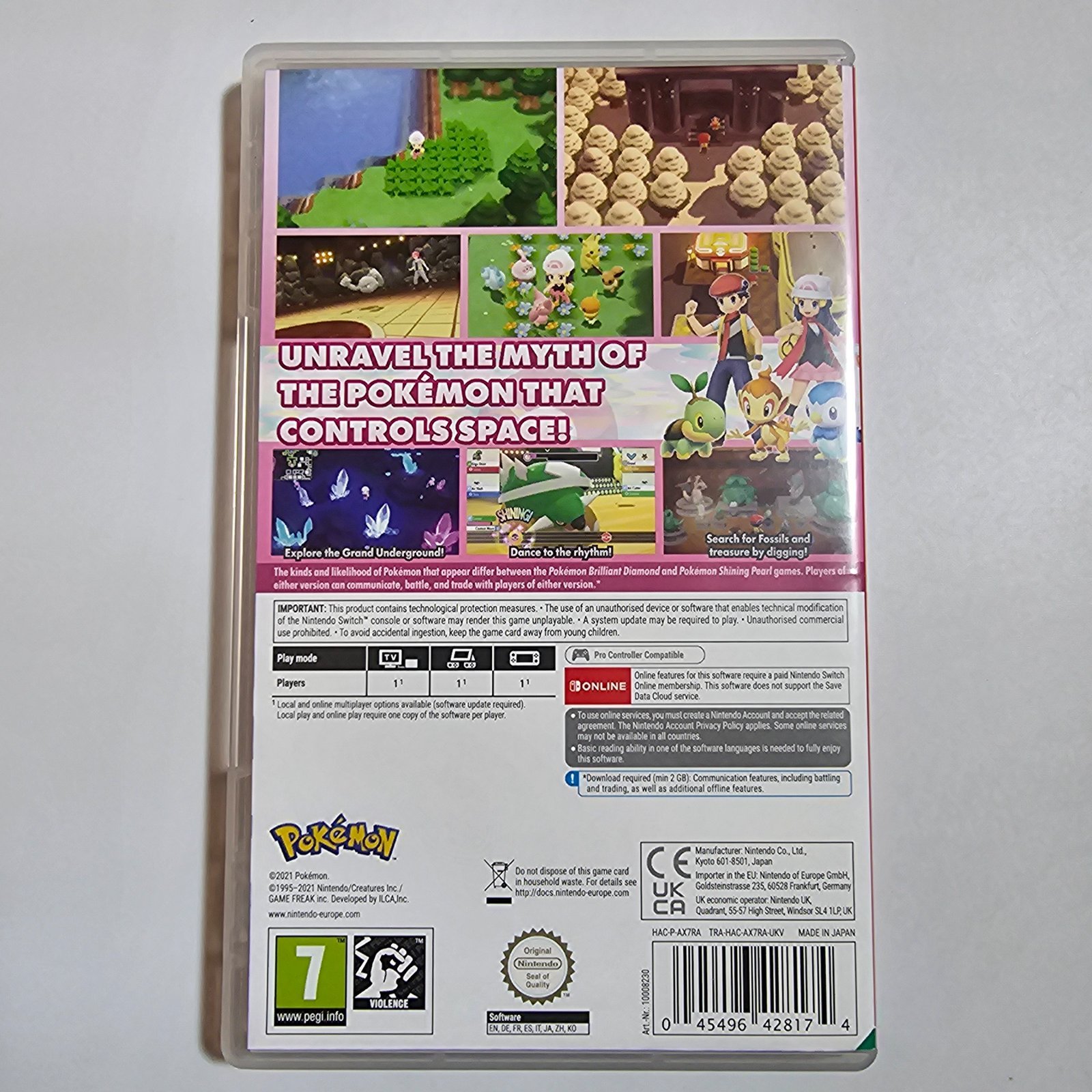 Pokémon Shining Pearl Nintendo Switch – Bild 2