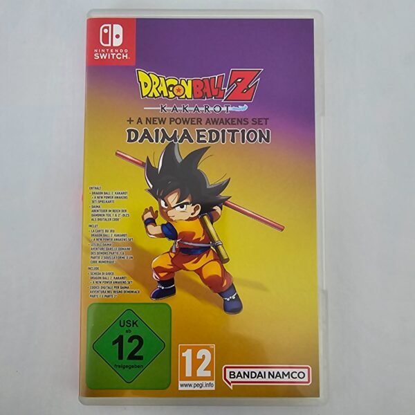 Dragon Ball Z Kakarot + A New Power Awakens Set Daima Edition Nintendo Switch