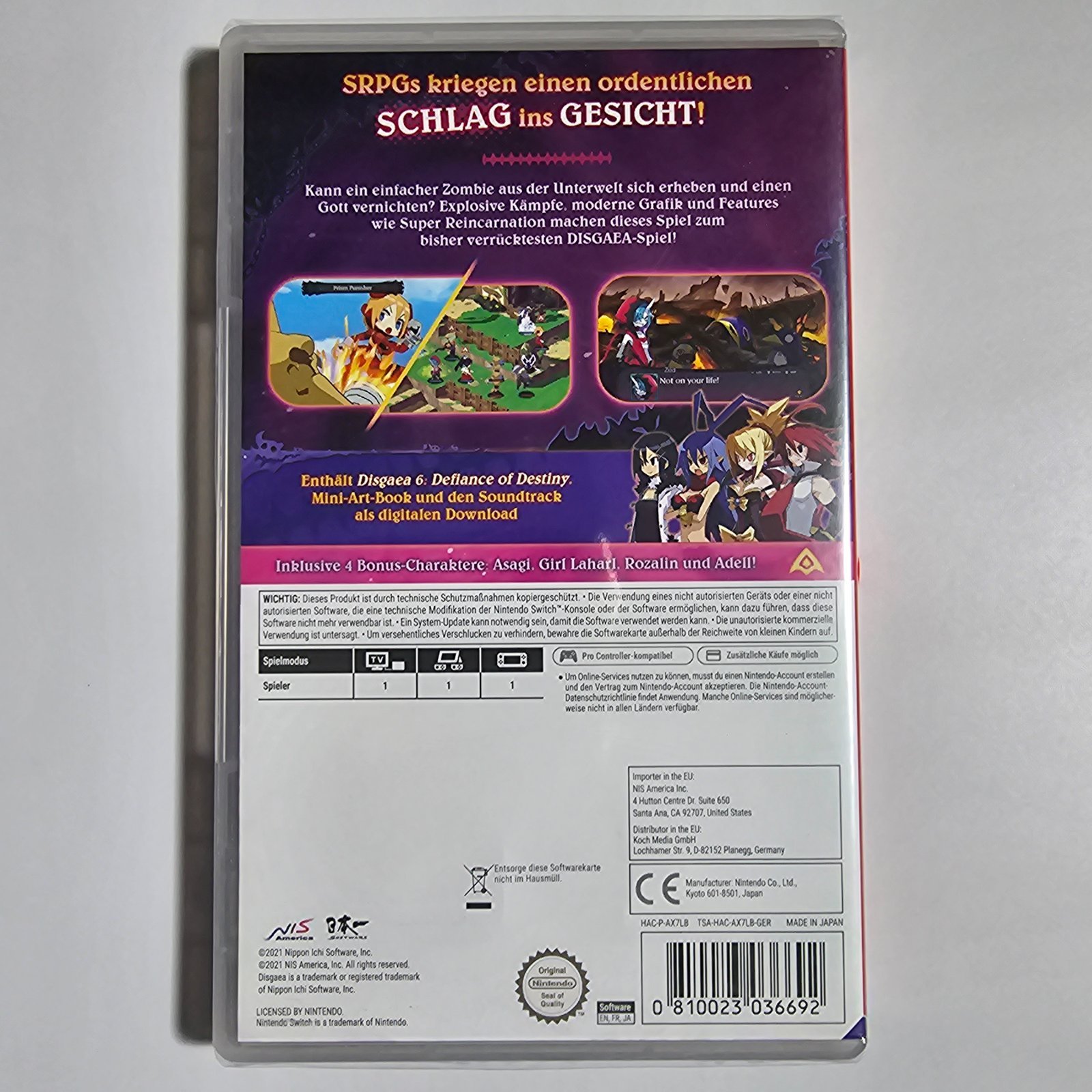 Disgaea 6: Defiance of Destiny Unrelenting Edition Nintendo Switch – Bild 2