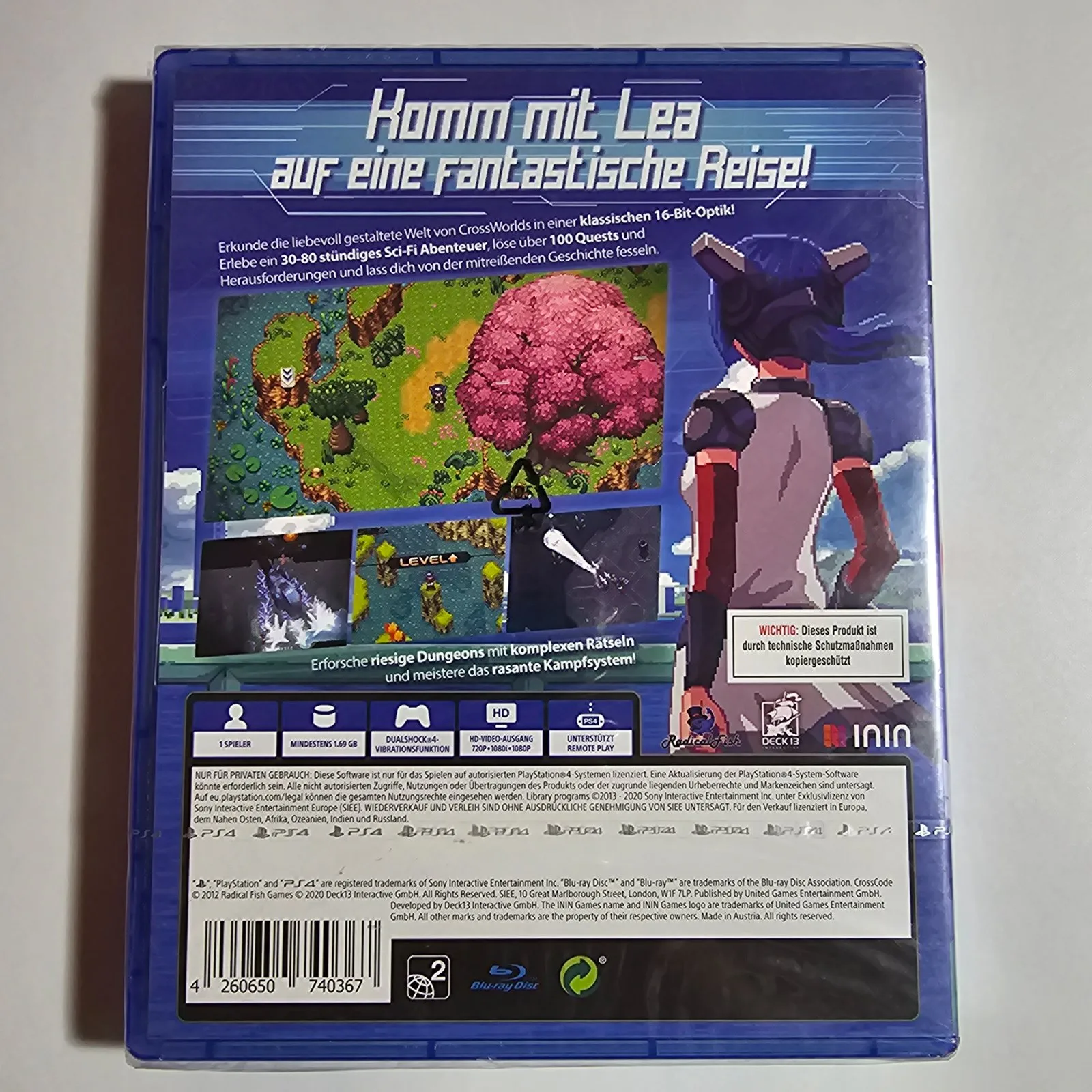 CrossCode PlayStation 4, Ansicht 2