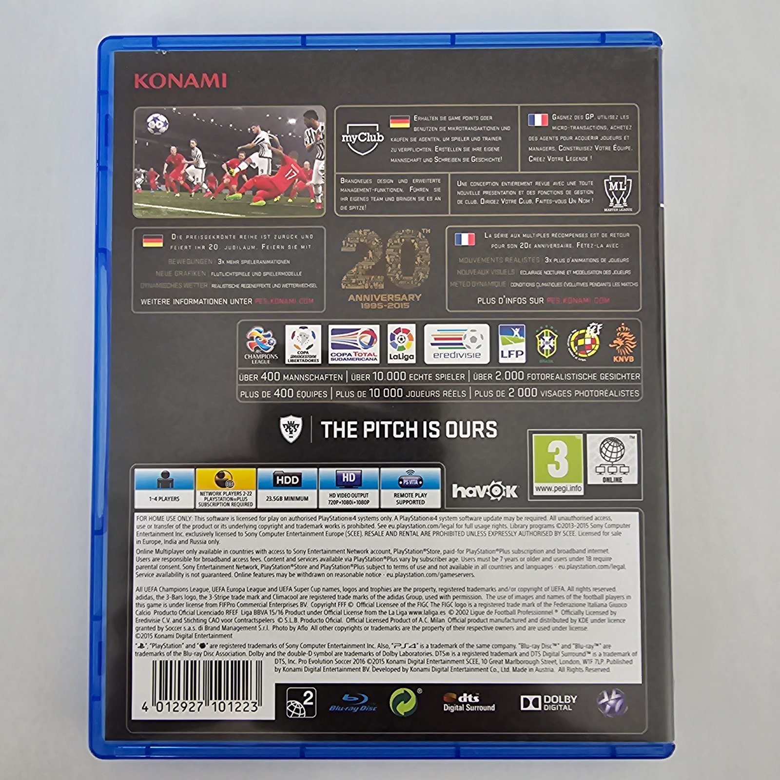 PES 2016 Pro Evolution Soccer Playstation 4 – Bild 2