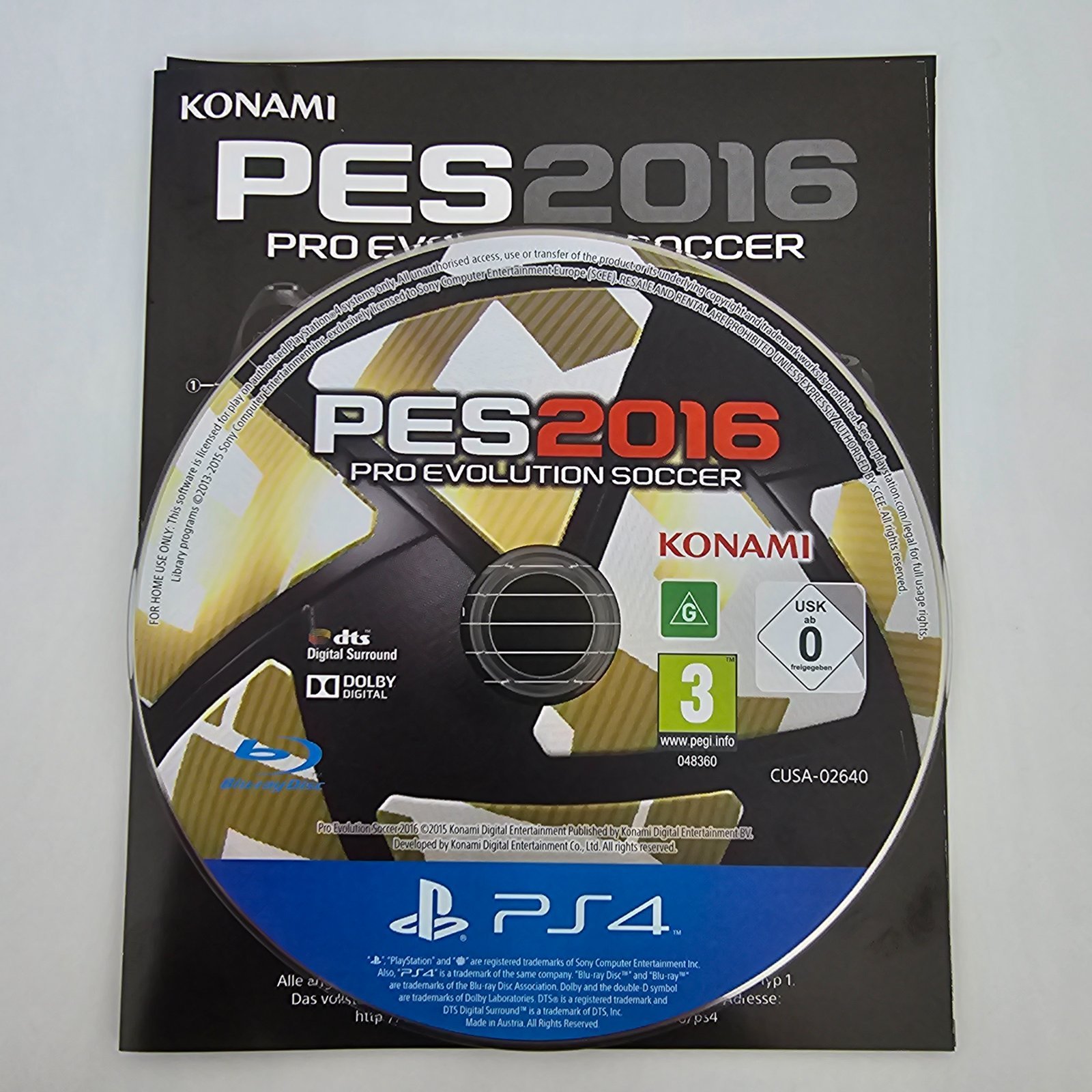 PES 2016 Pro Evolution Soccer Playstation 4 – Bild 3