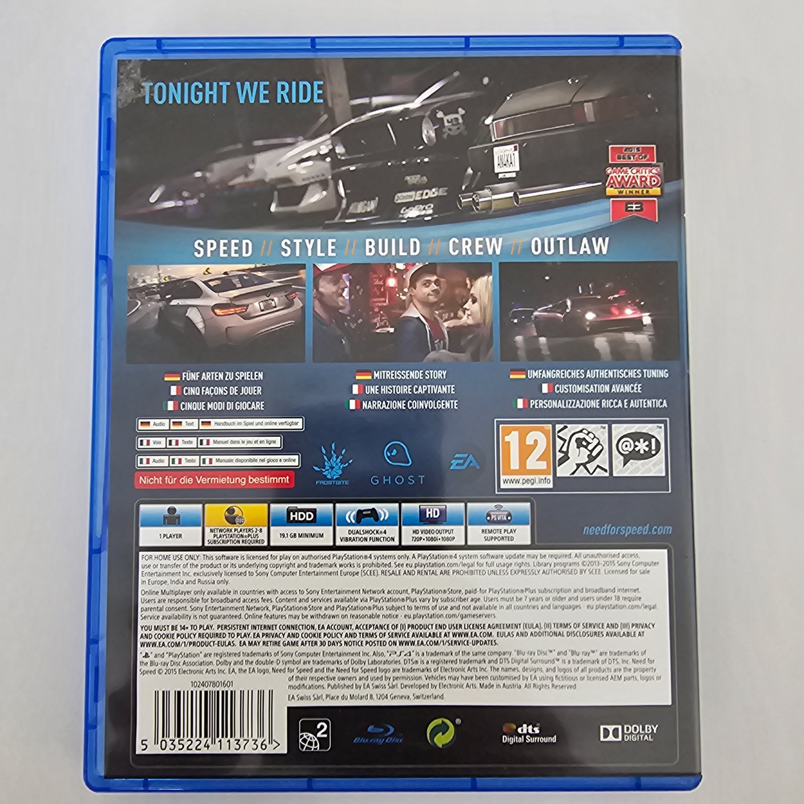 Need for Speed PS4 – Bild 2