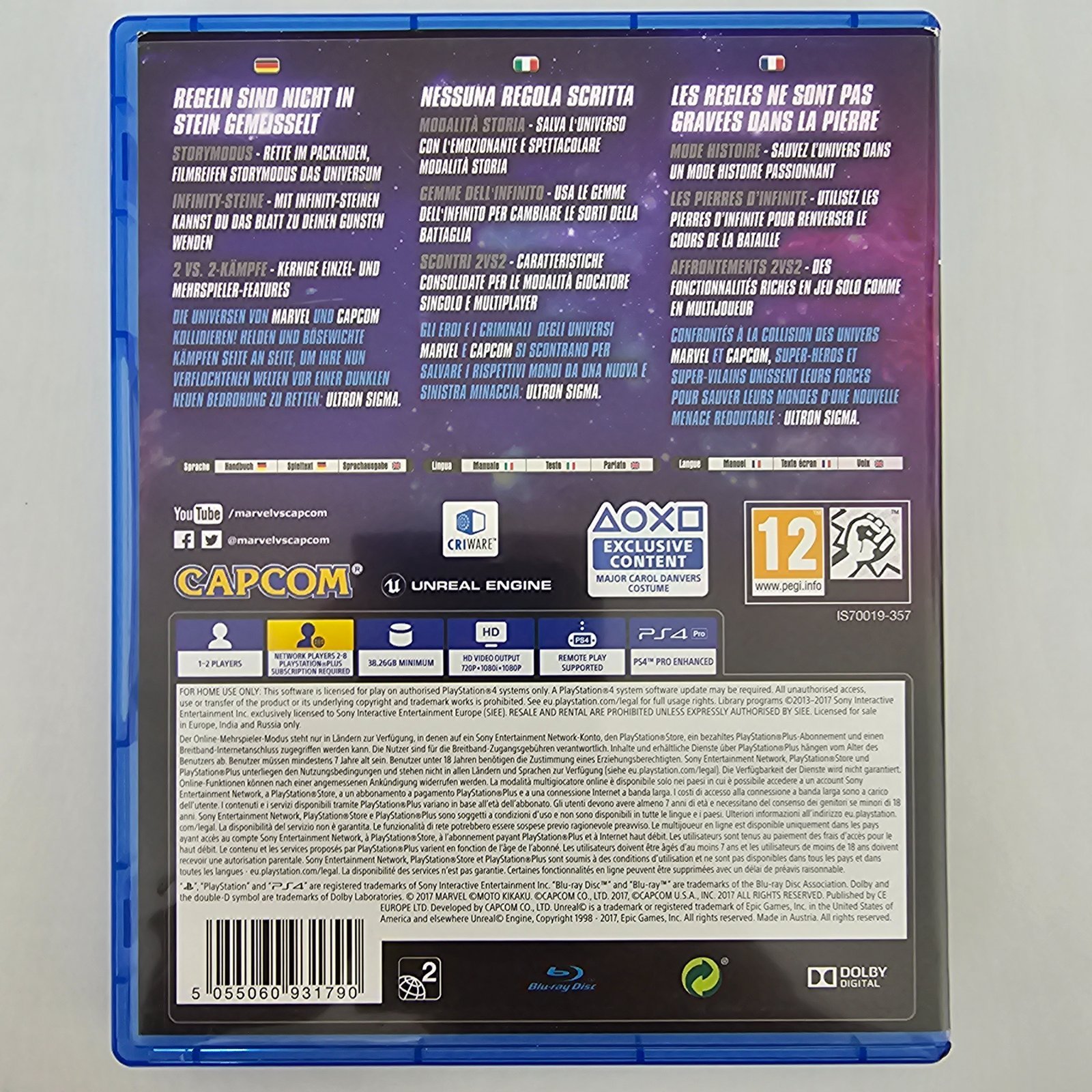 Marvel vs. Capcom Infinite PlayStation 4 – Bild 2