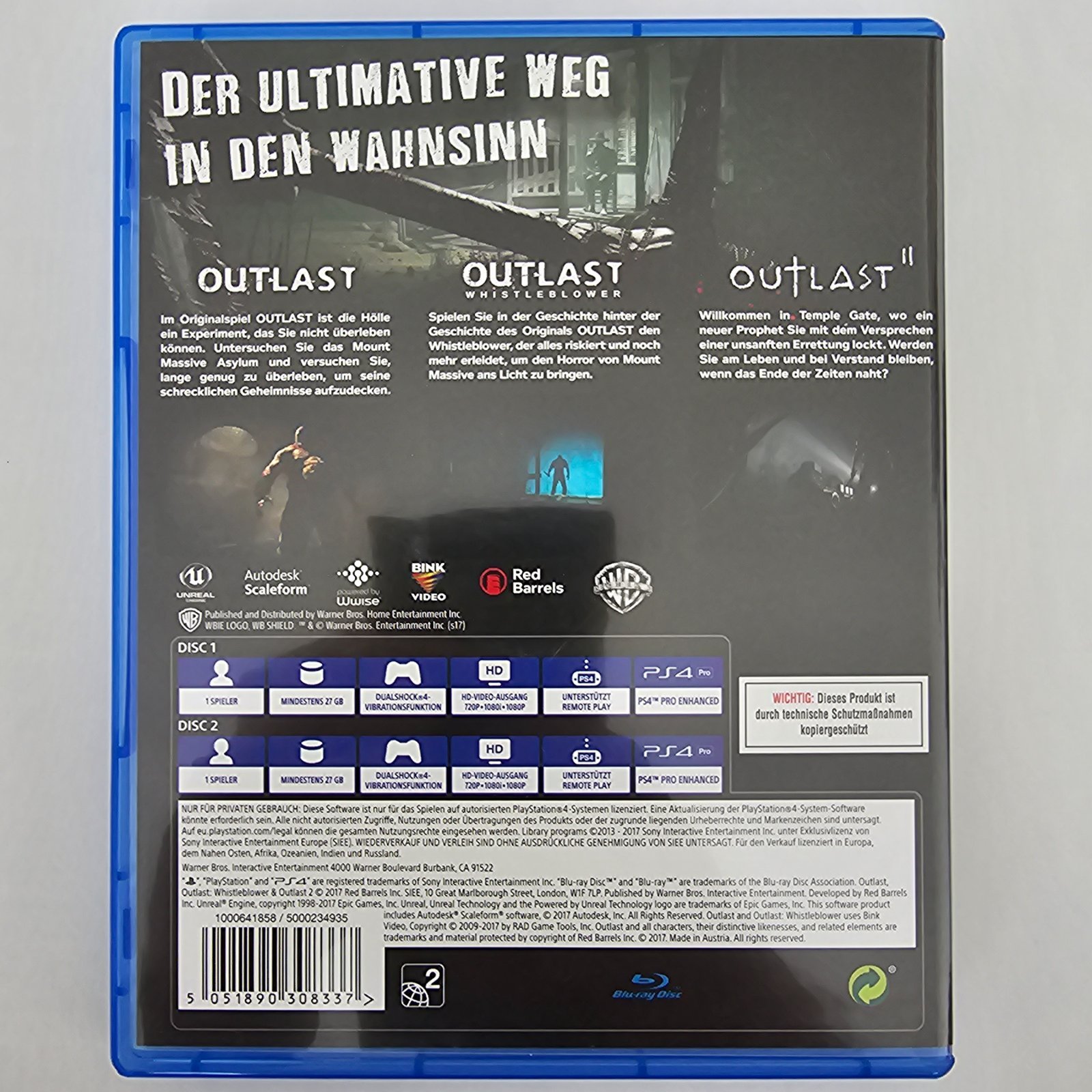 Outlast Trinity PS4 – Bild 2