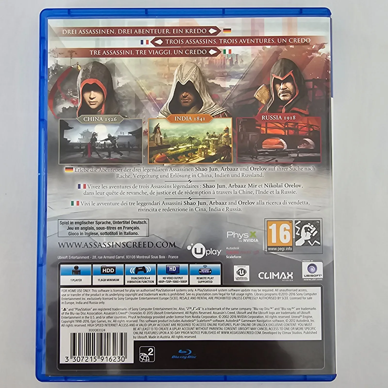 Assassin's Creed Chronicles PS4, Ansicht 2