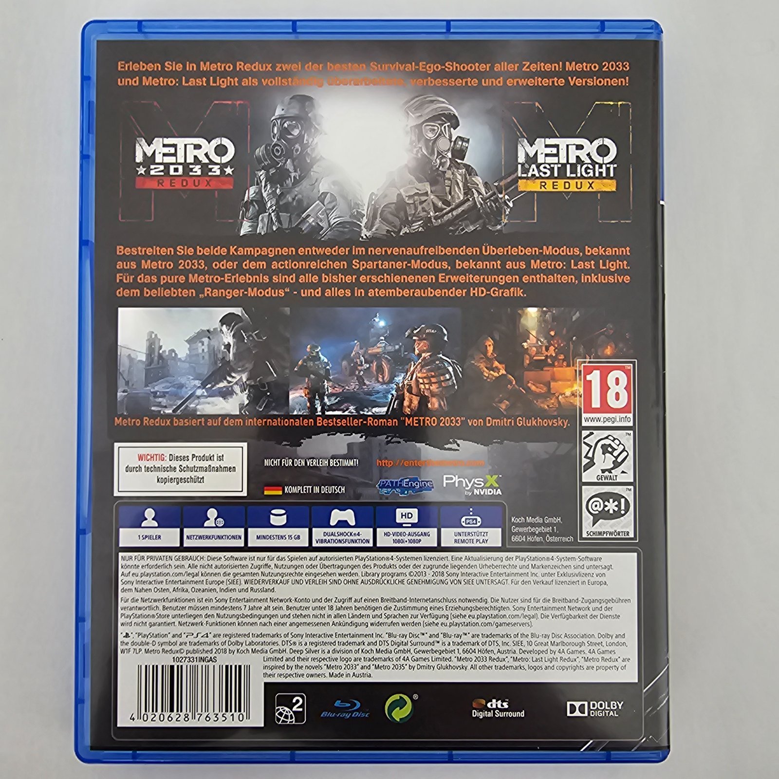 Metro Redux PS4 – Bild 2