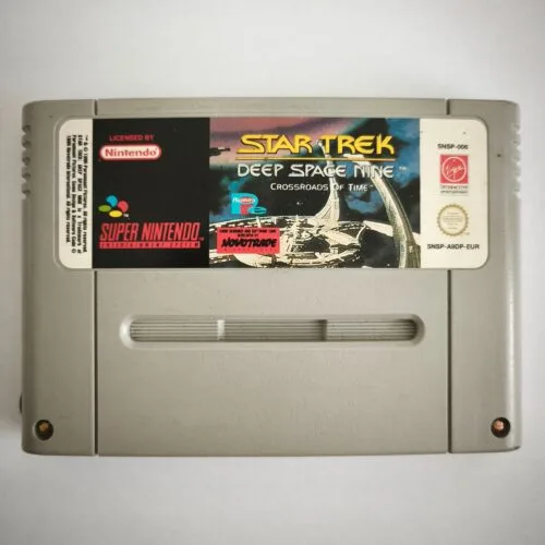 Star Trek Deep Space Nine Crossroads of Time Super Nintendo