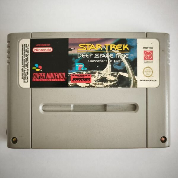 Star Trek Deep Space Nine Crossroads of Time Super Nintendo