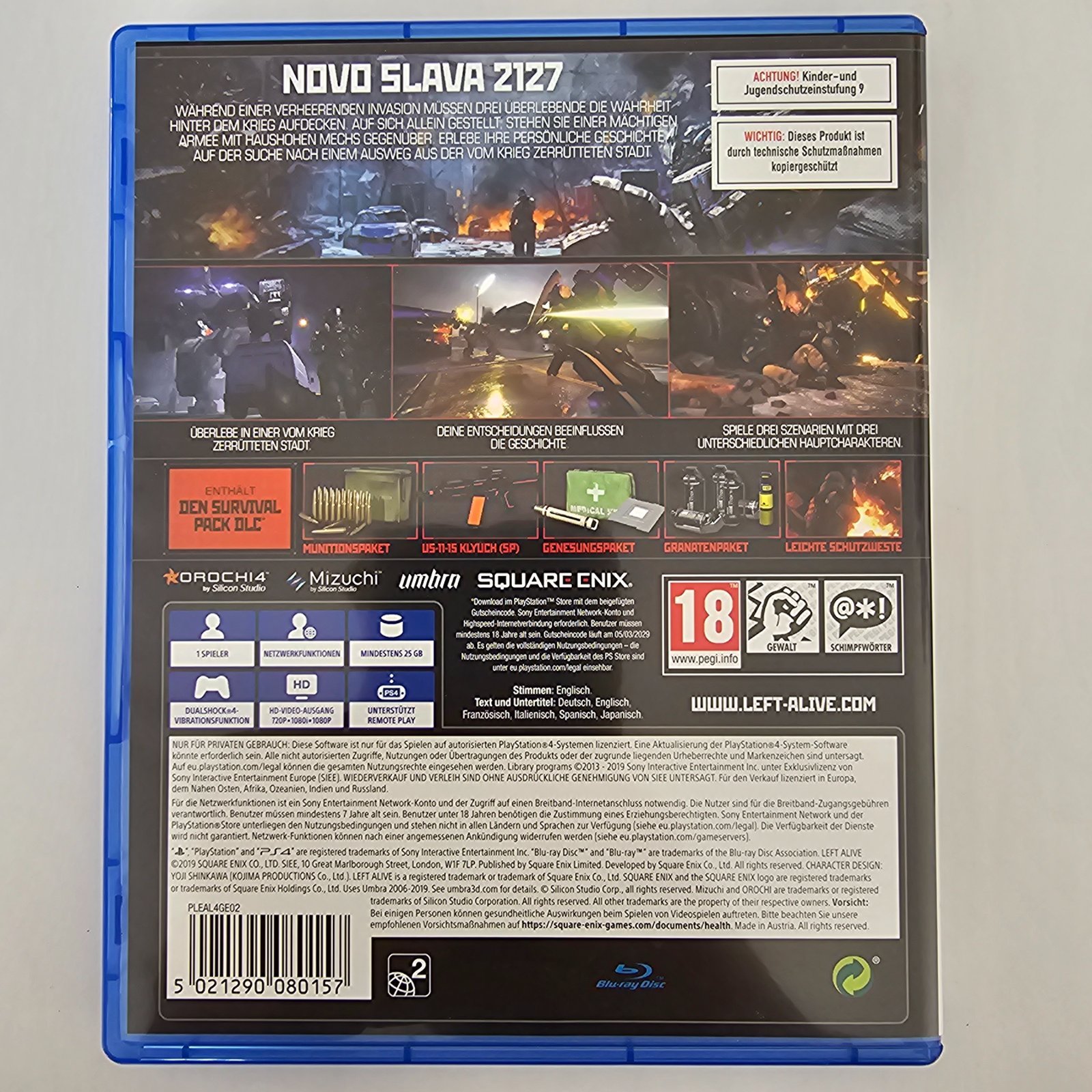 Left Alive Day One Edition PS4 – Bild 2