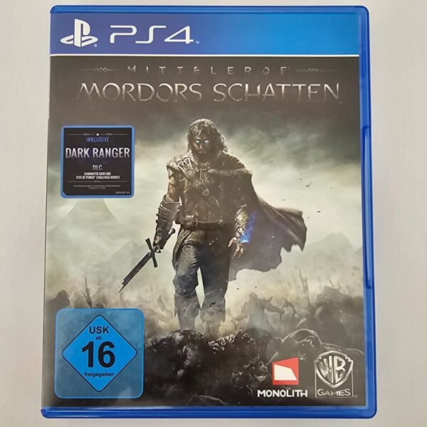Middle earth Shadow of Mordor PlayStation 4