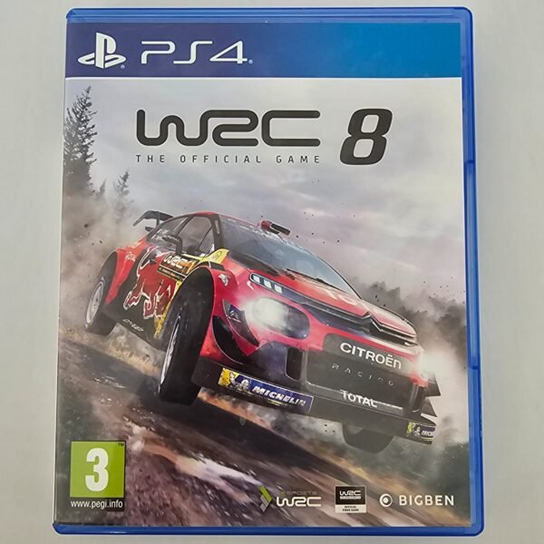 WRC 8 The Official Game PS4