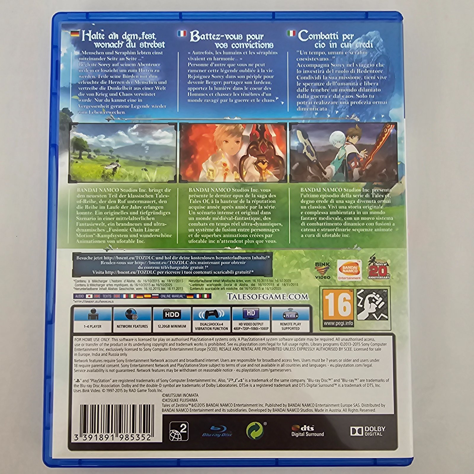 Tales of Zestiria PS4 – Bild 2