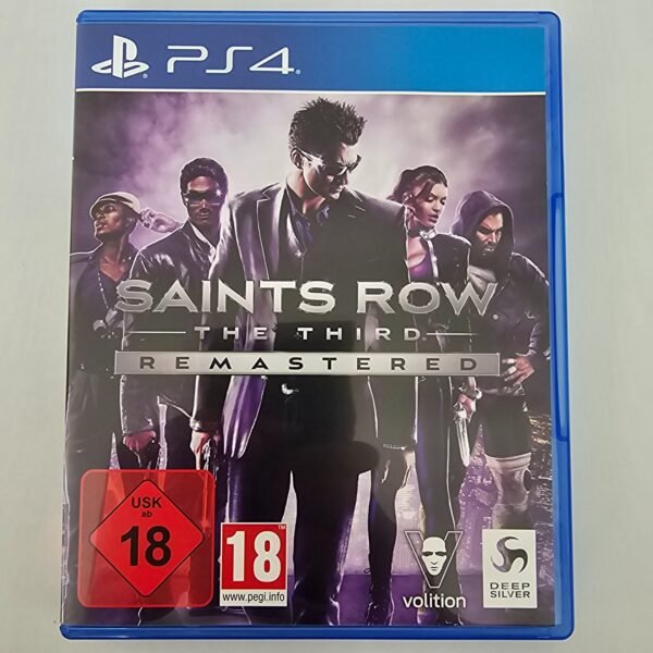 Saints Row The Third Remastered PS4
