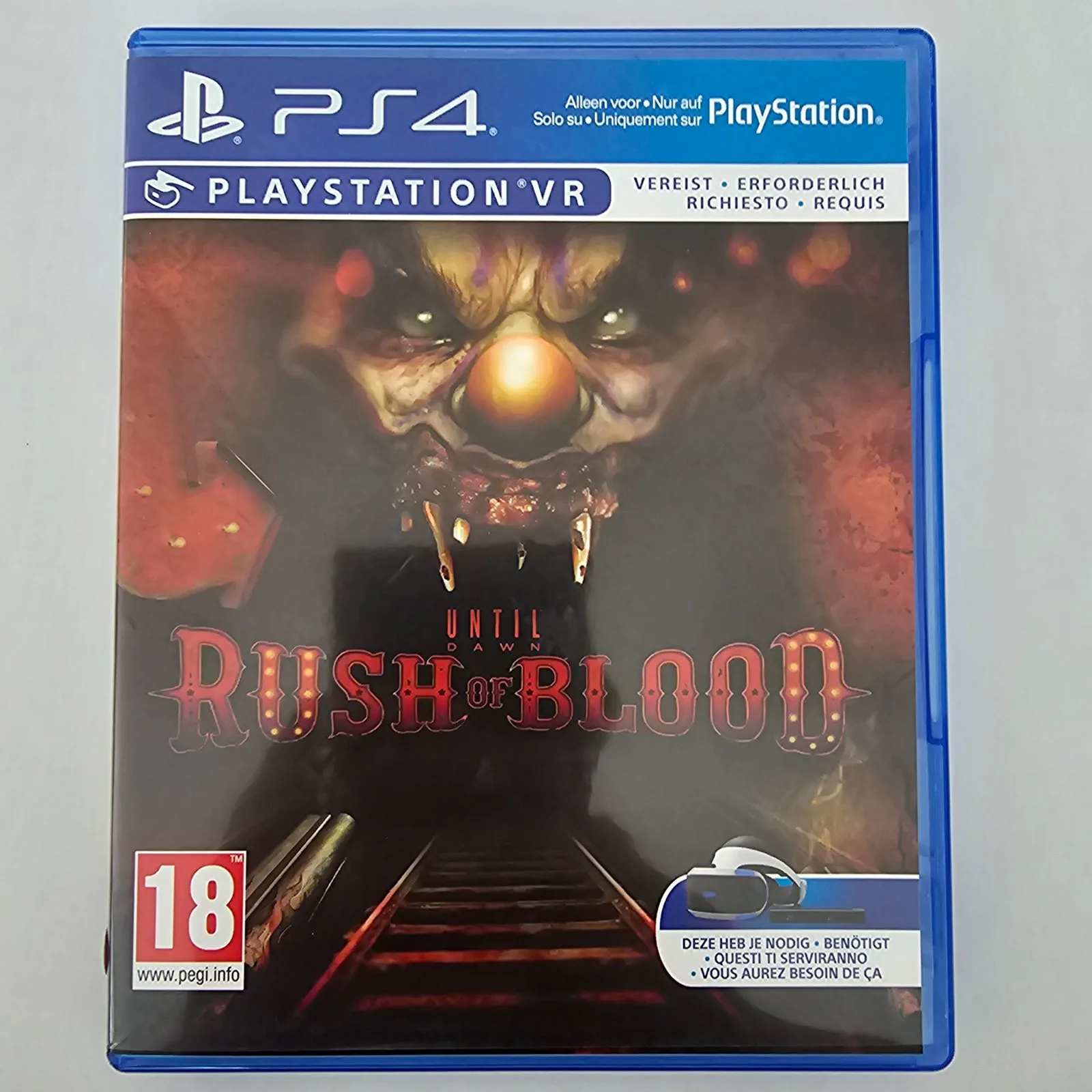 Until Dawn Rush of Blood PlayStation 4