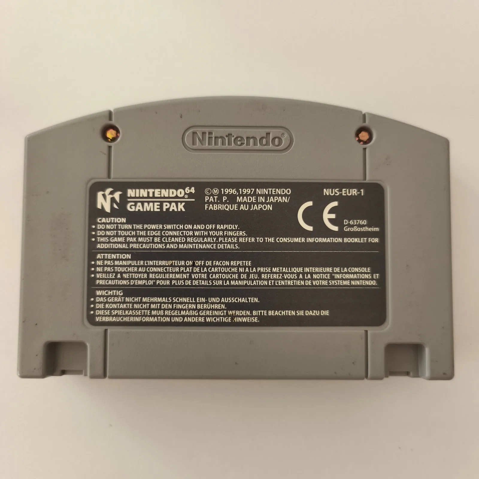 Super Mario 64 Nintendo 64, Ansicht 2