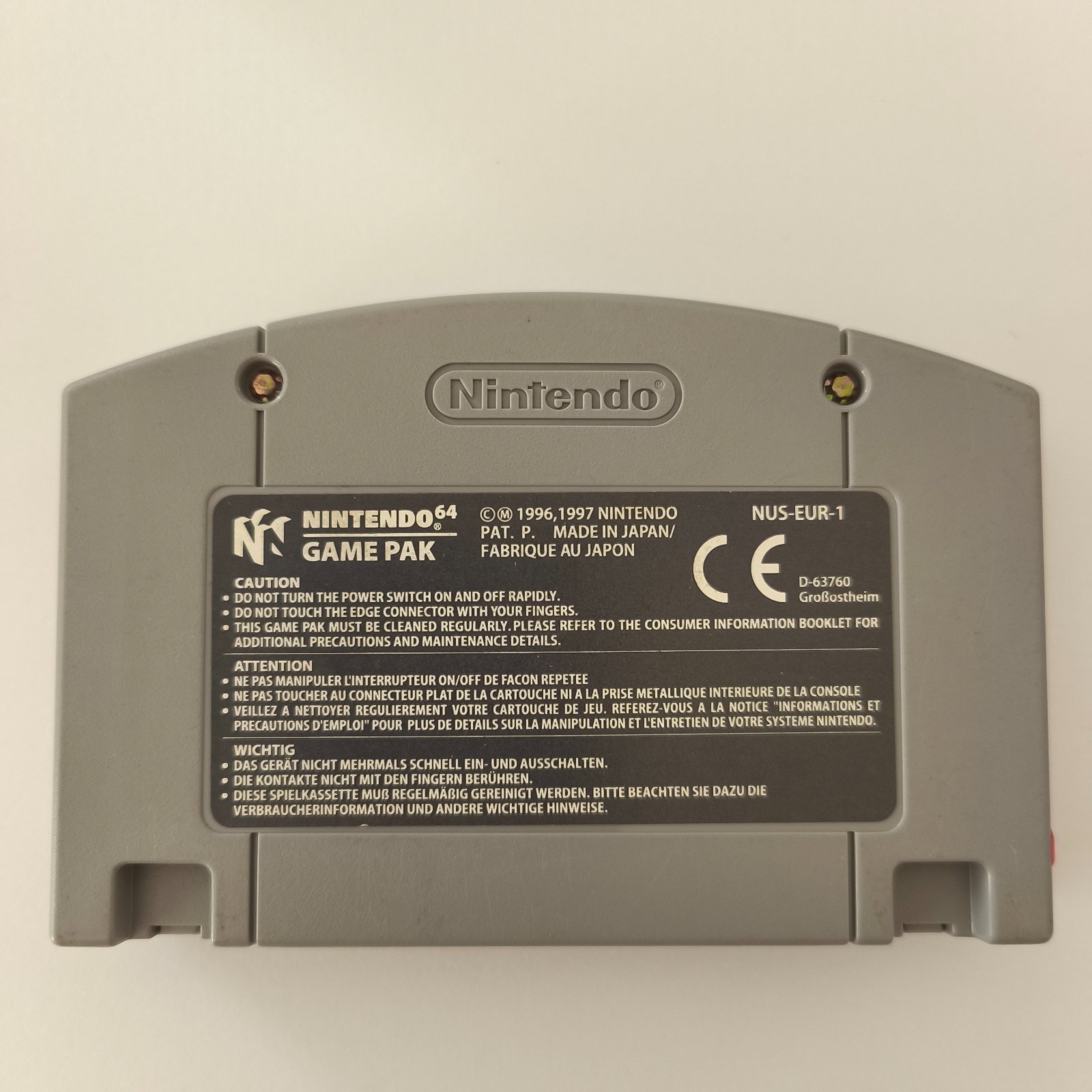 FIFA 98 Nintendo 64 – Bild 2
