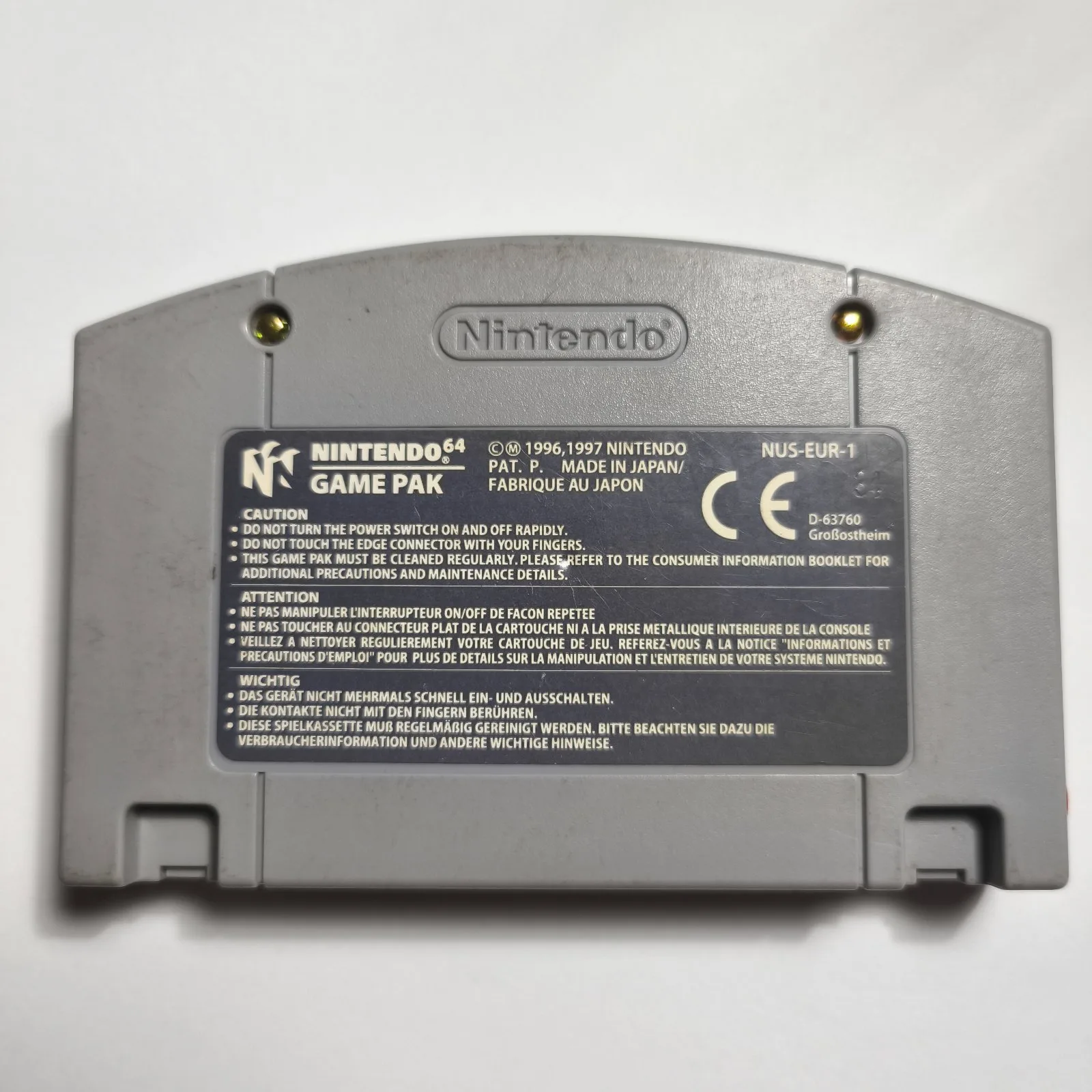 F1 World Grand Prix II Nintendo 64, Ansicht 2