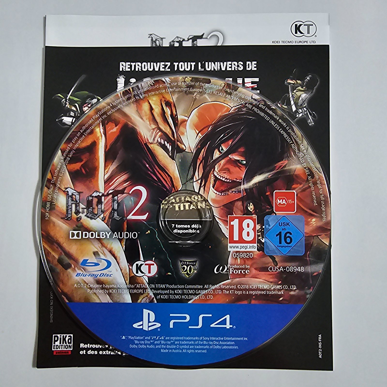 Attack on Titan 2 PS4 – Bild 3