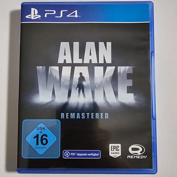 Alan Wake Remastered PS4