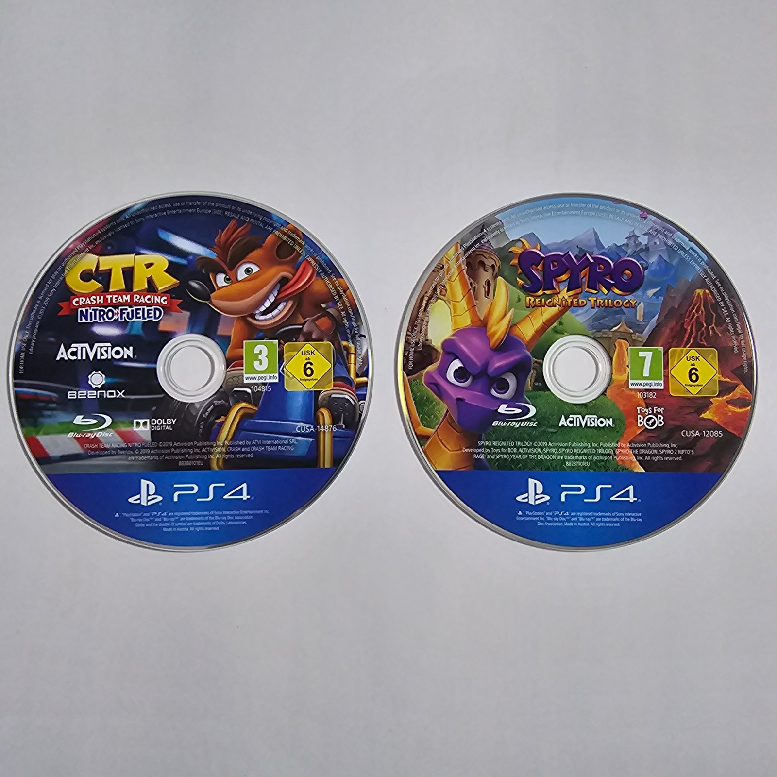 Crash Team Racing & Spyro Spielepaket PS4 – Bild 3