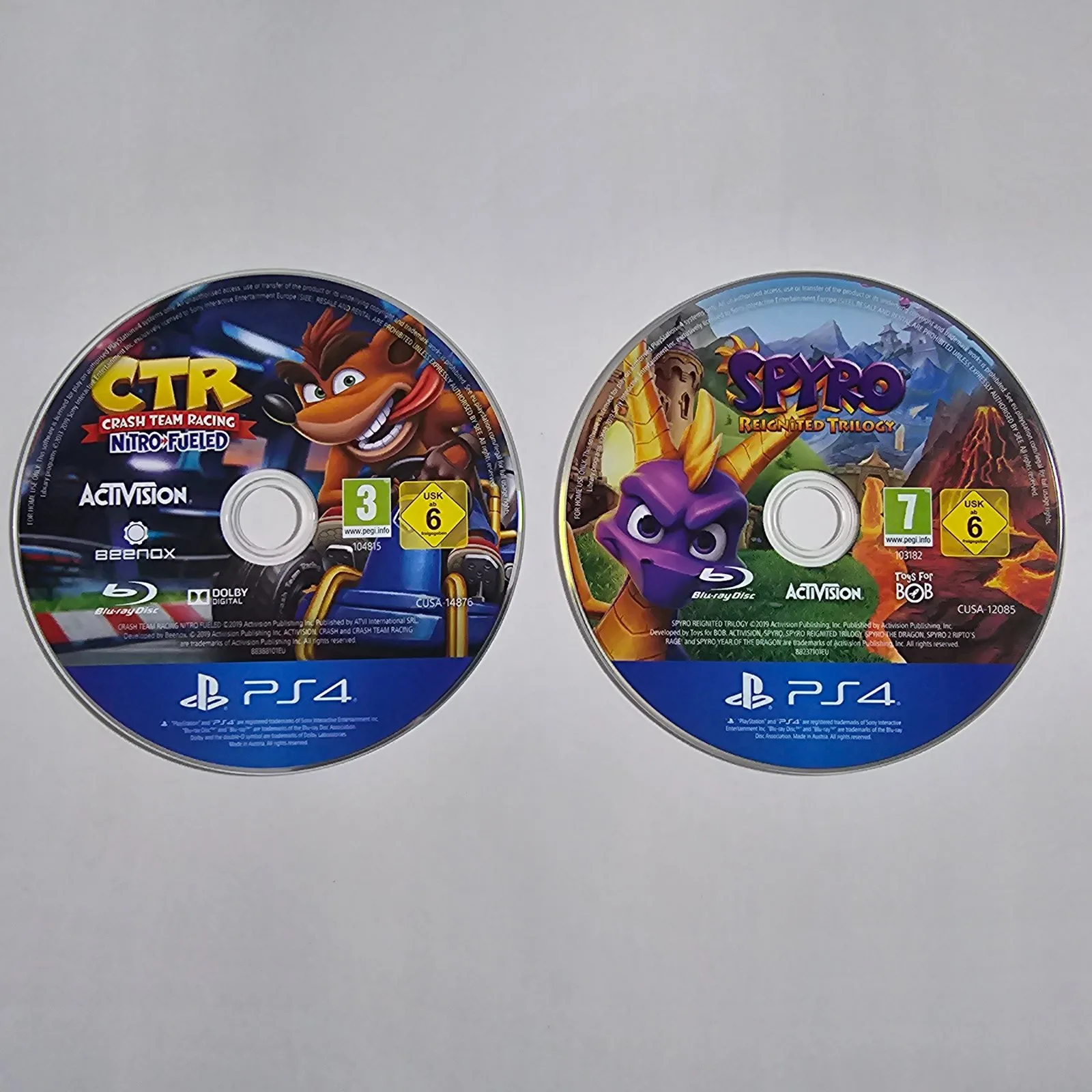 Crash Team Racing & Spyro Spielepaket PS4, Ansicht 3