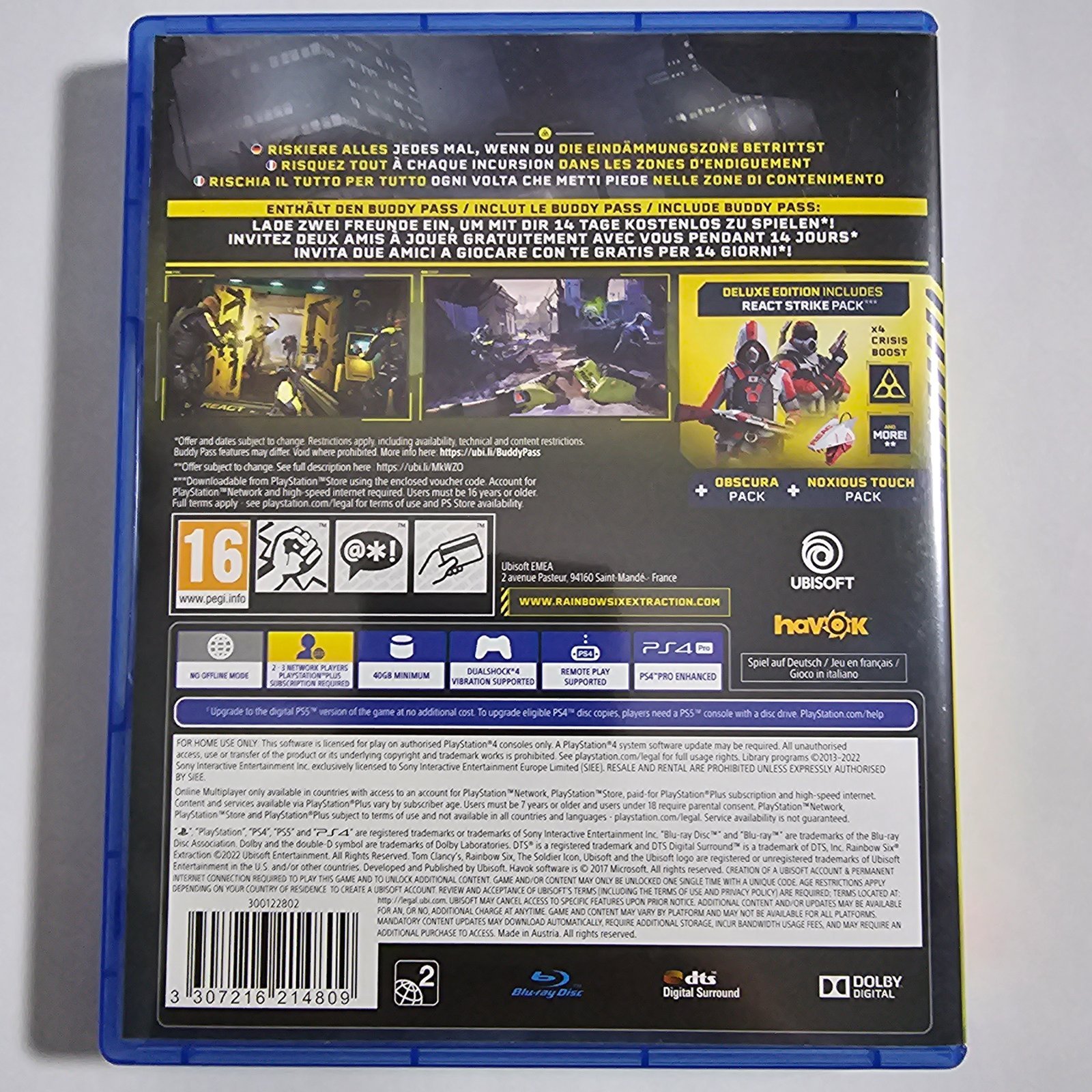 Tom Clancy's Rainbow Six Extraction Deluxe Edition PS4 – Bild 2