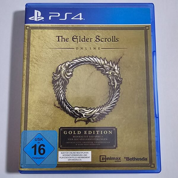 The Elder Scrolls Online Tamriel Unlimited PS4 Gold Edition