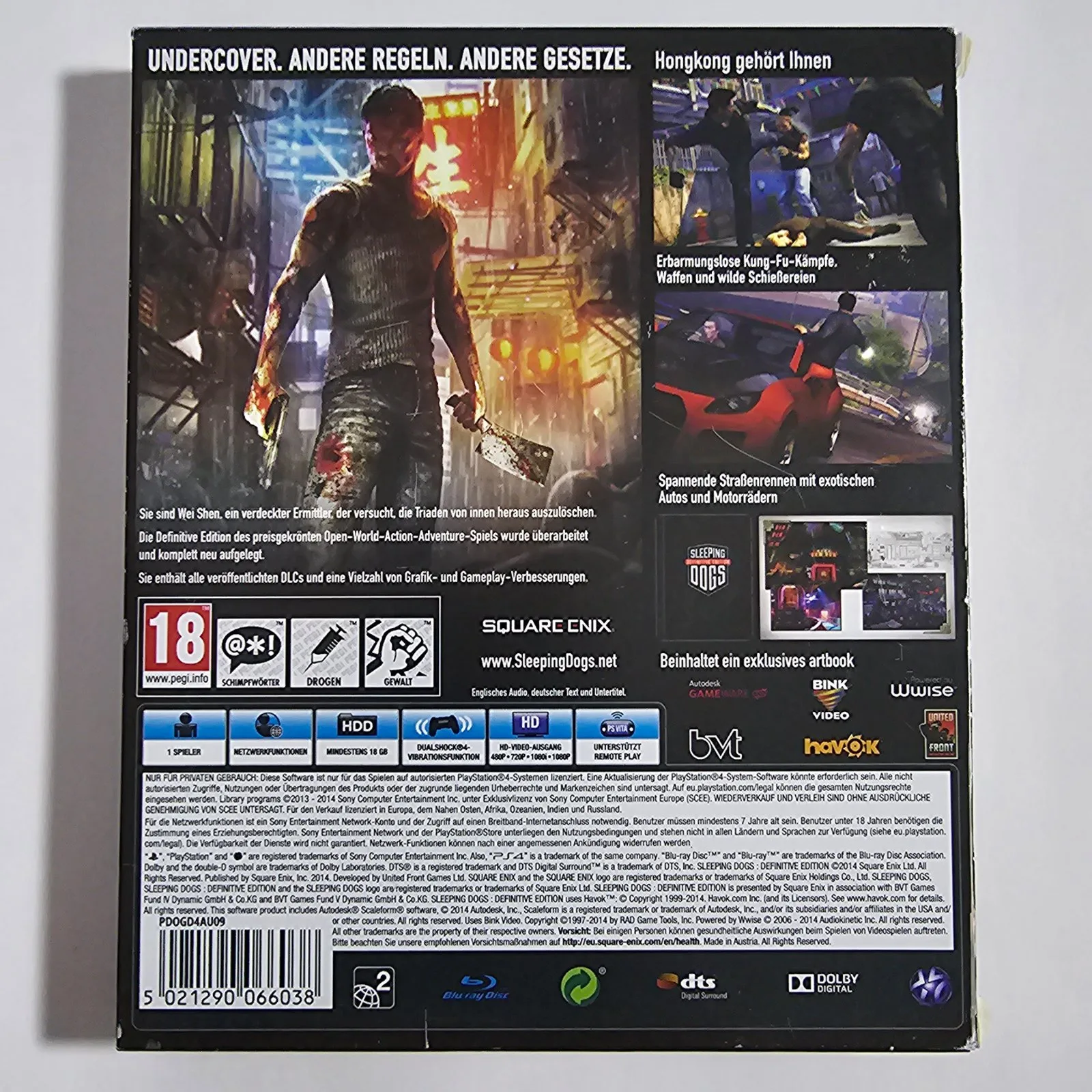 Sleeping Dogs Definitive Edition PS4, Ansicht 2