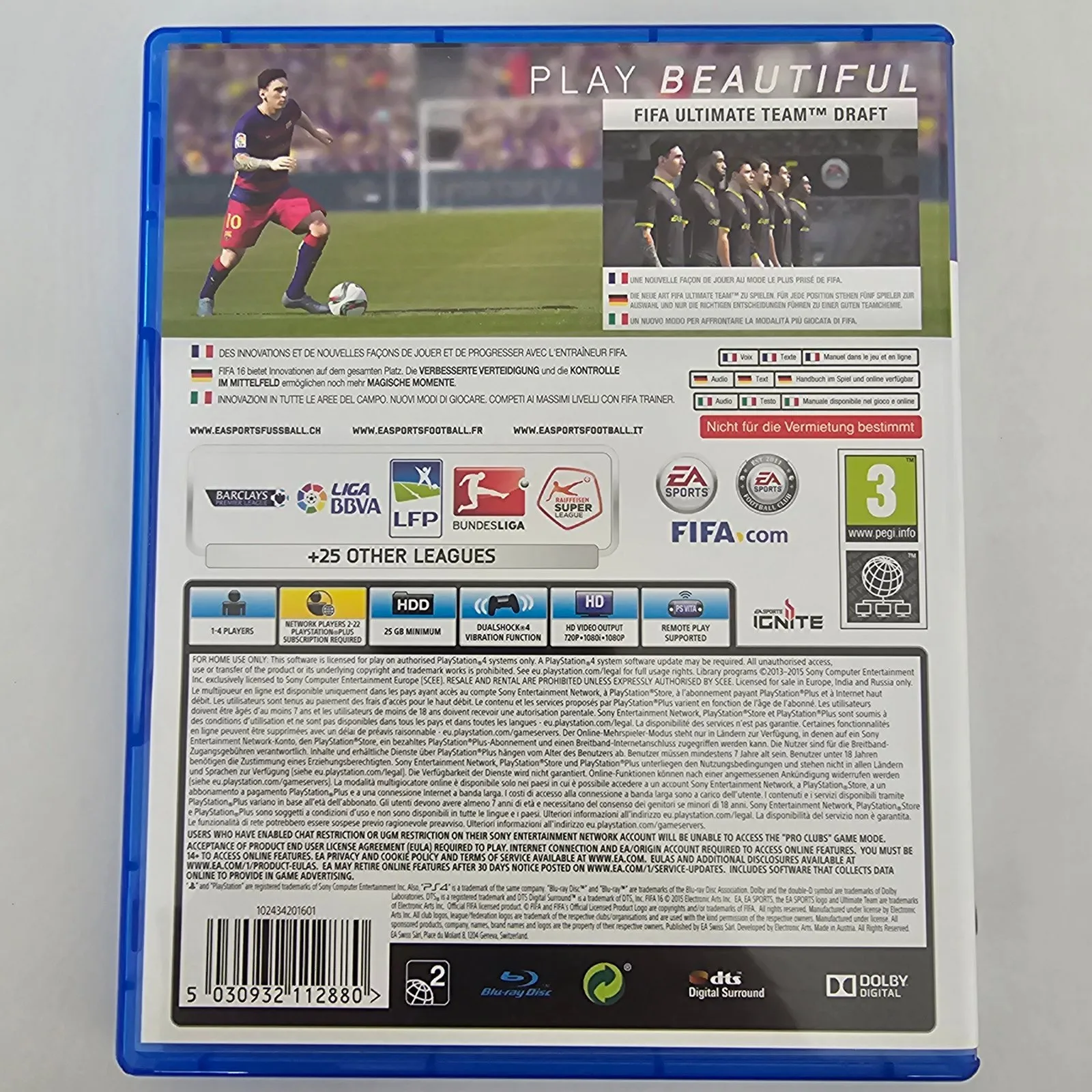 FIFA 16 PlayStation 4, Ansicht 2