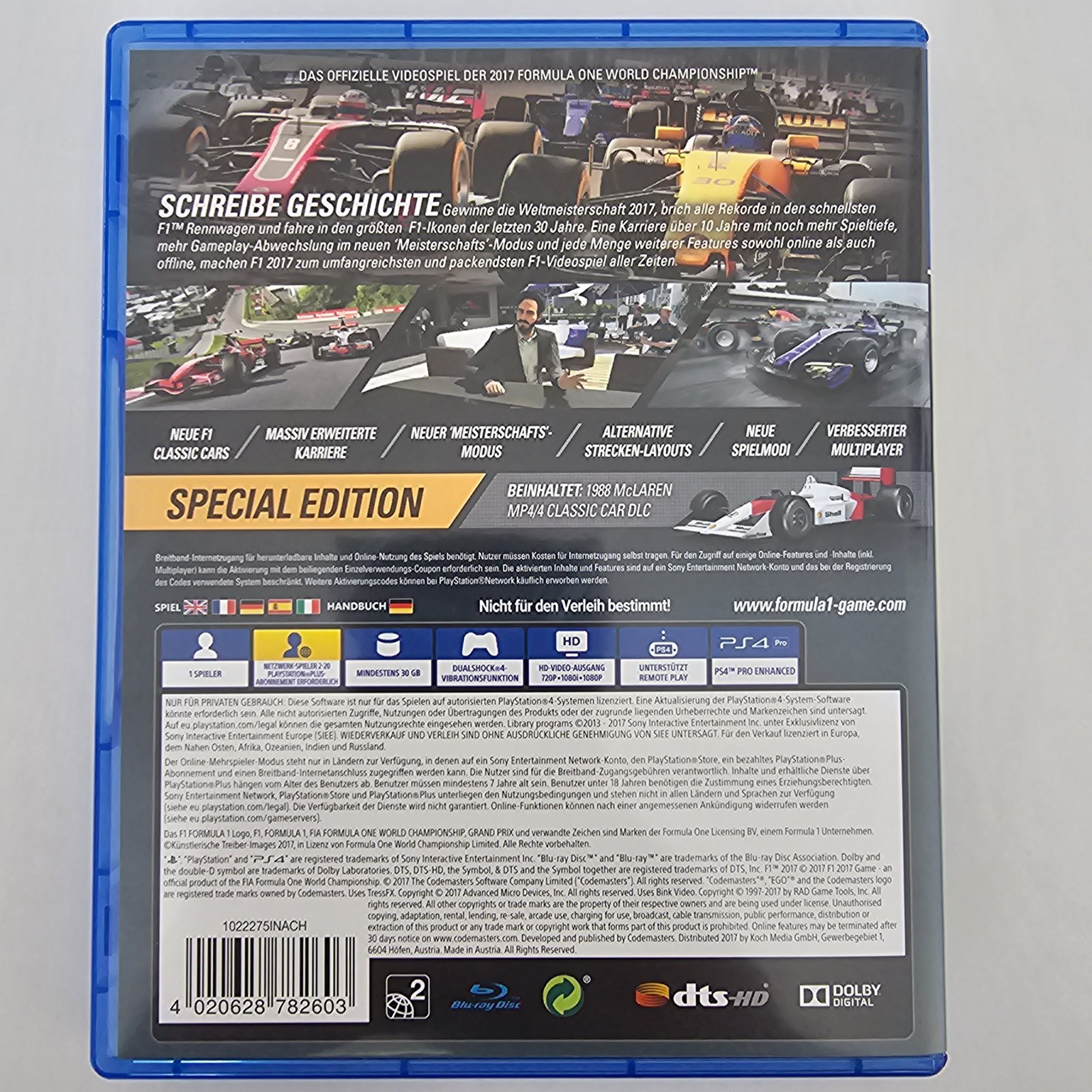 F1 2017 PS4 Special Edition – Bild 2