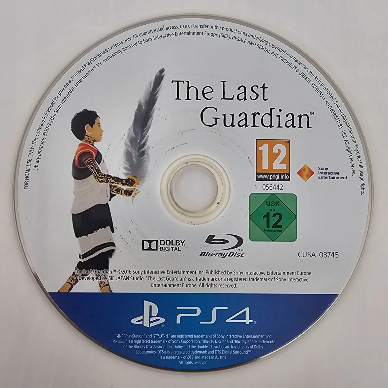 The Last Guardian PS4, Ansicht 3