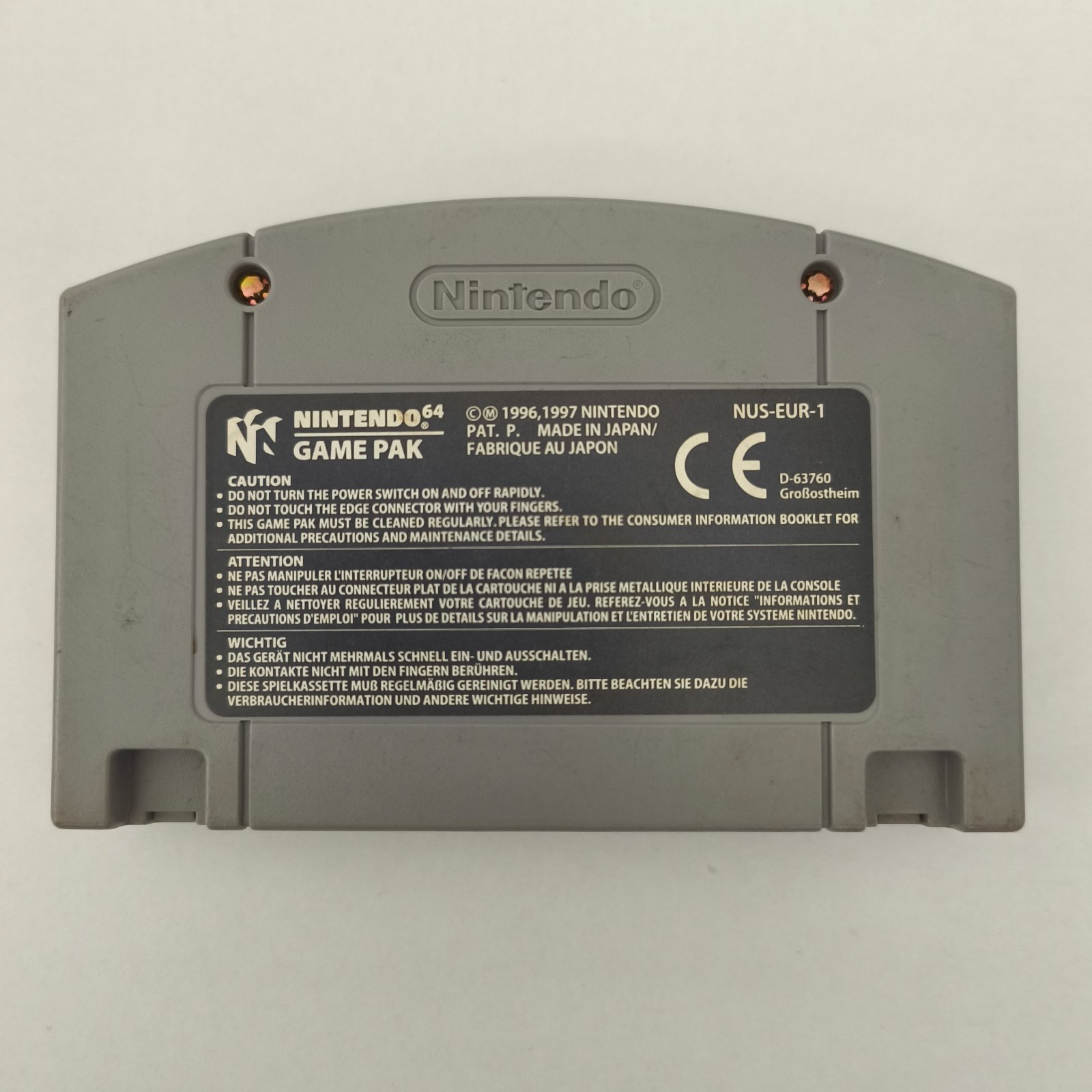 F1 Pole Position 64 Nintendo 64 – Bild 2