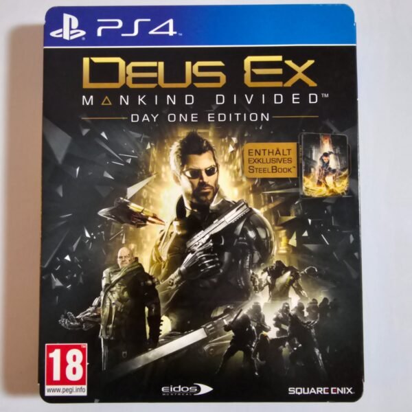 Deus Ex Mankind Divided Day One Edition PlayStation 4