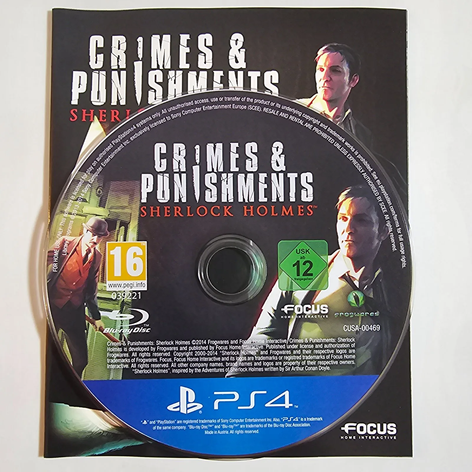 Crimes & Punishments: Sherlock Holmes PlayStation 4, Ansicht 3