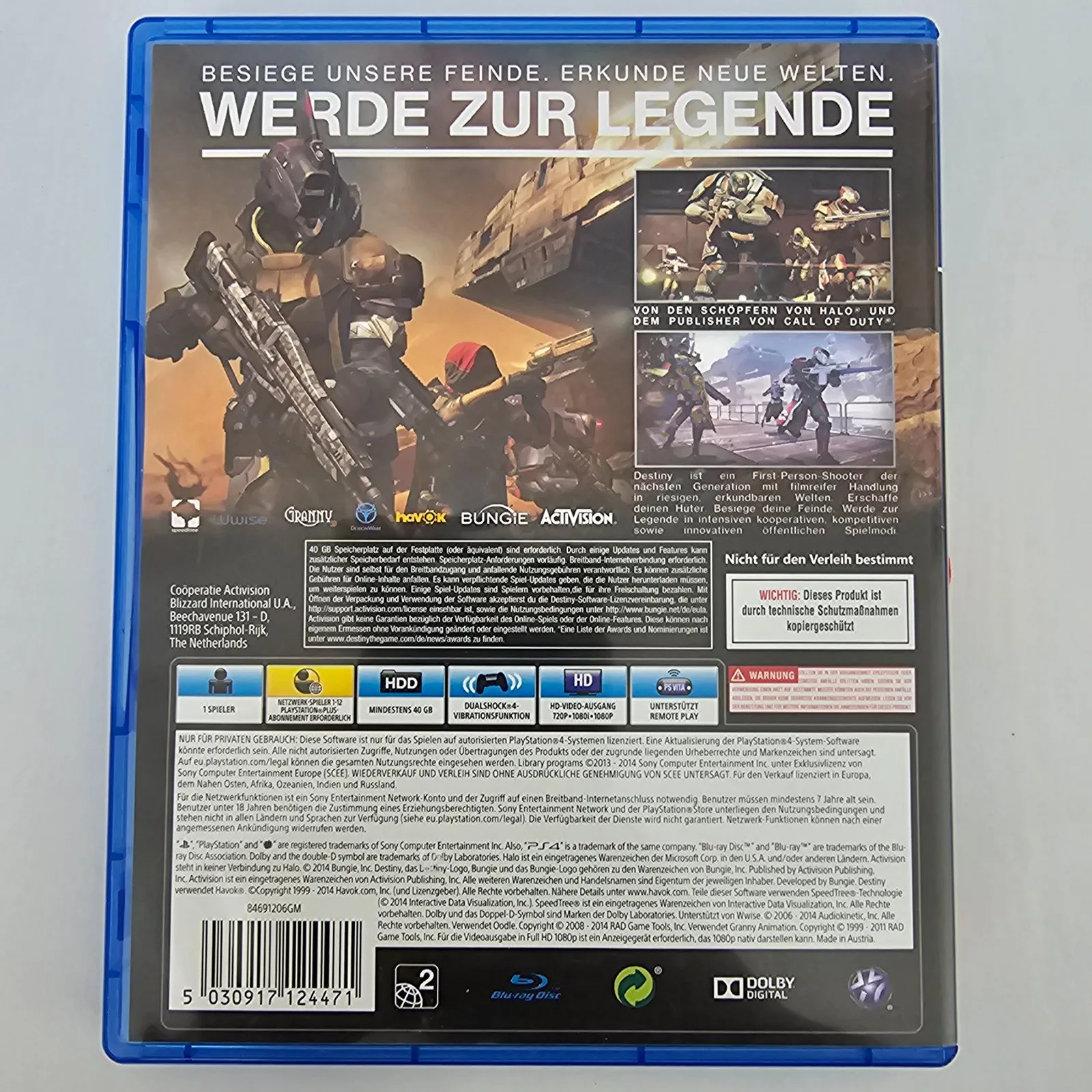 Destiny PlayStation 4, Ansicht 2