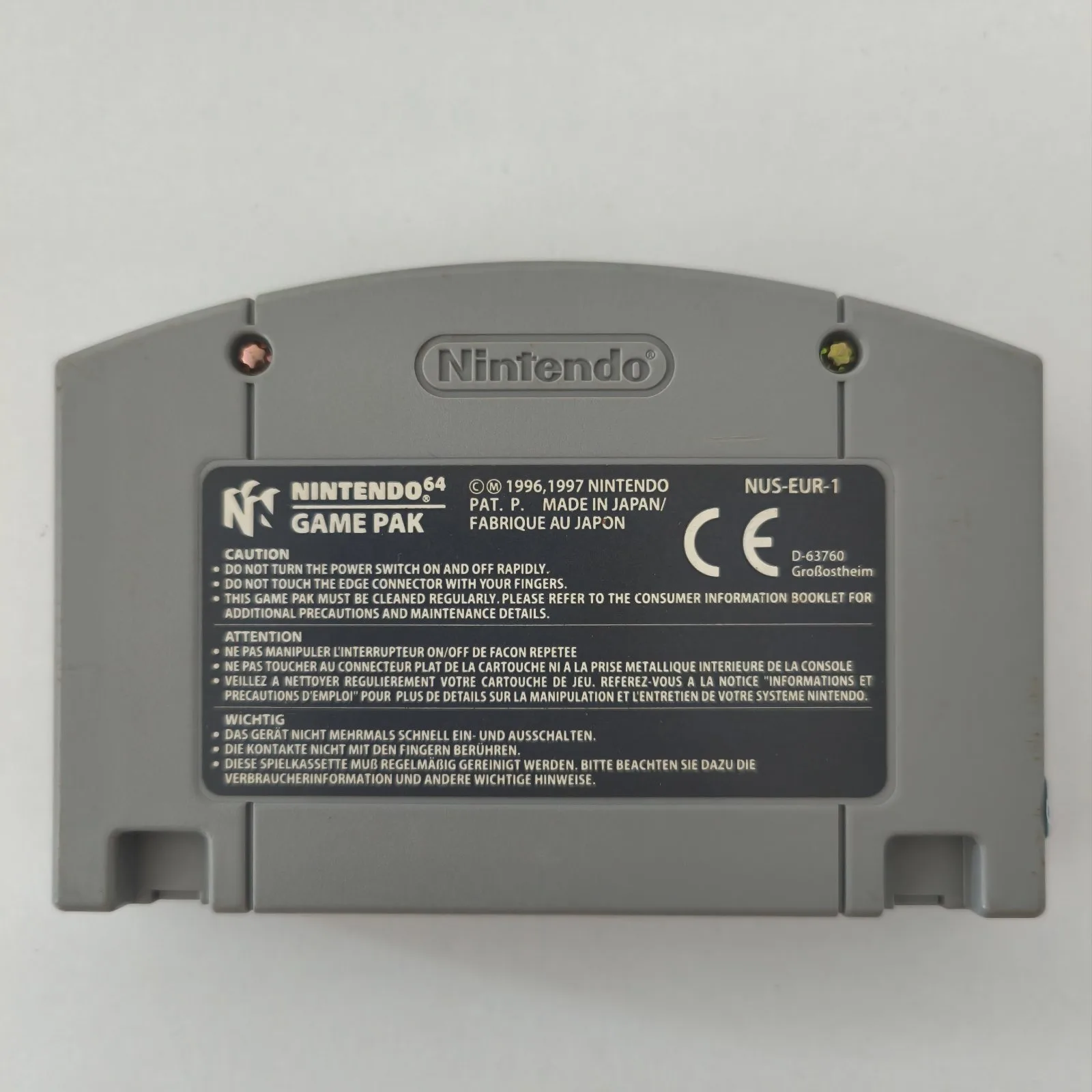 Operation WinBack Nintendo 64, Ansicht 2