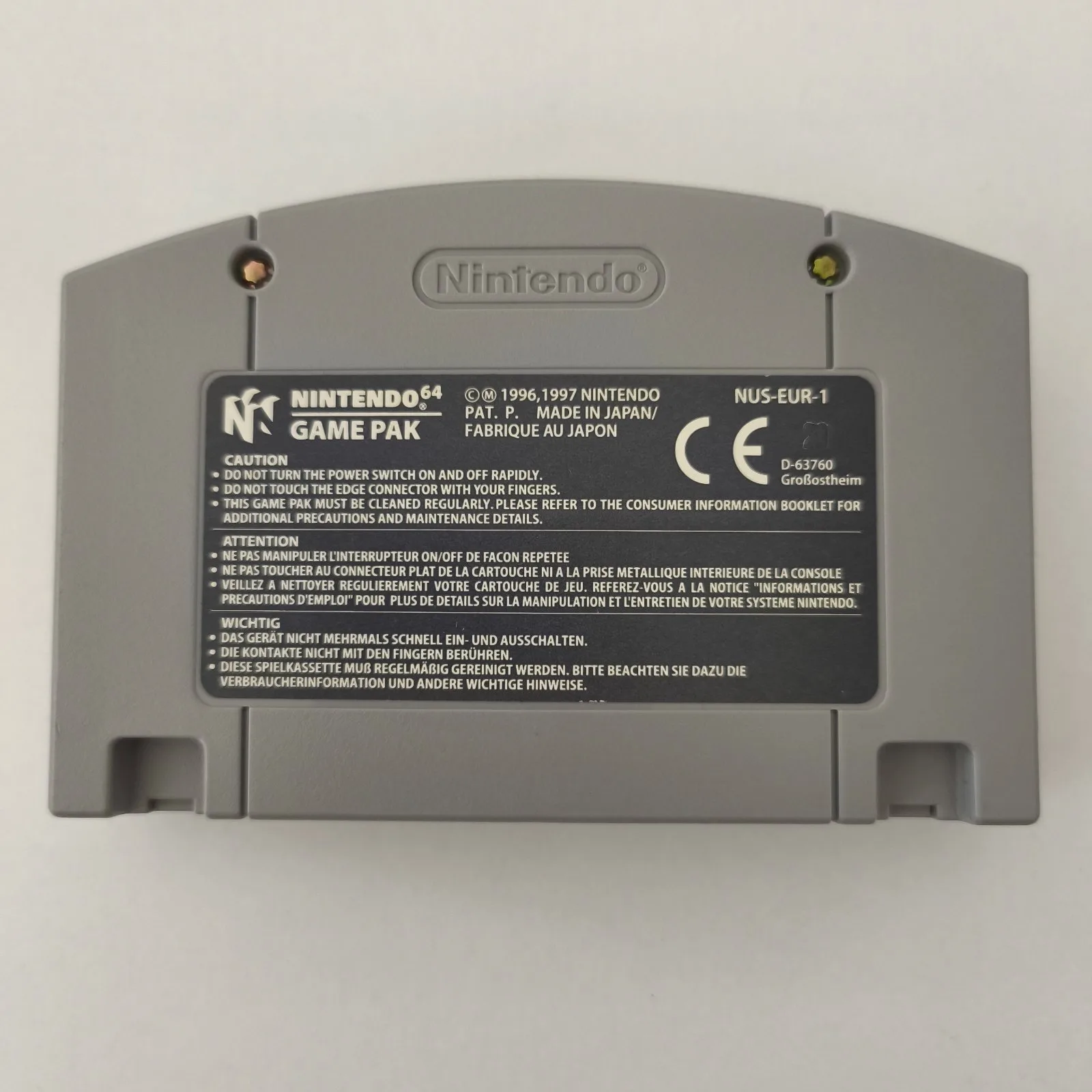 Nagano Winter Olympics '98 Nintendo 64, Ansicht 2