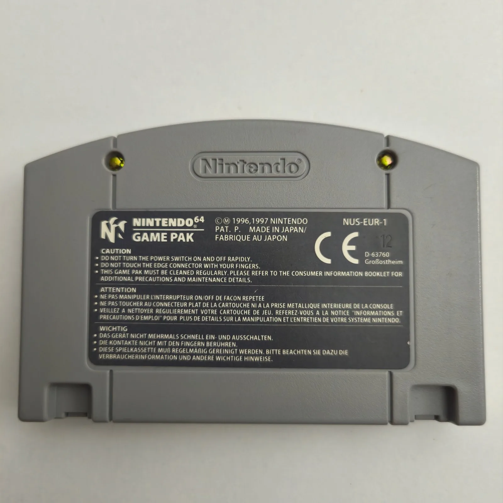 Charlie Blast's Territory Nintendo 64, Ansicht 2