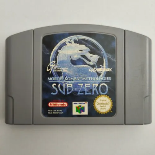 Mortal Kombat Mythologies Sub Zero Nintendo 64