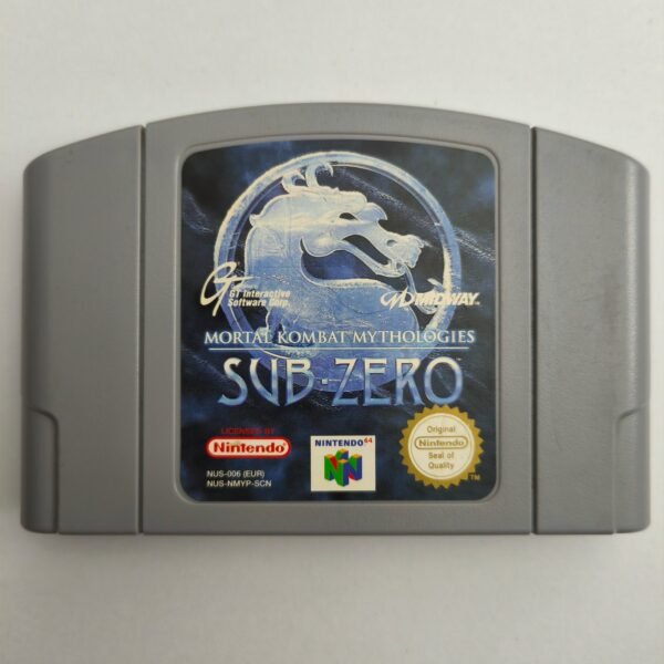Mortal Kombat Mythologies Sub Zero Nintendo 64