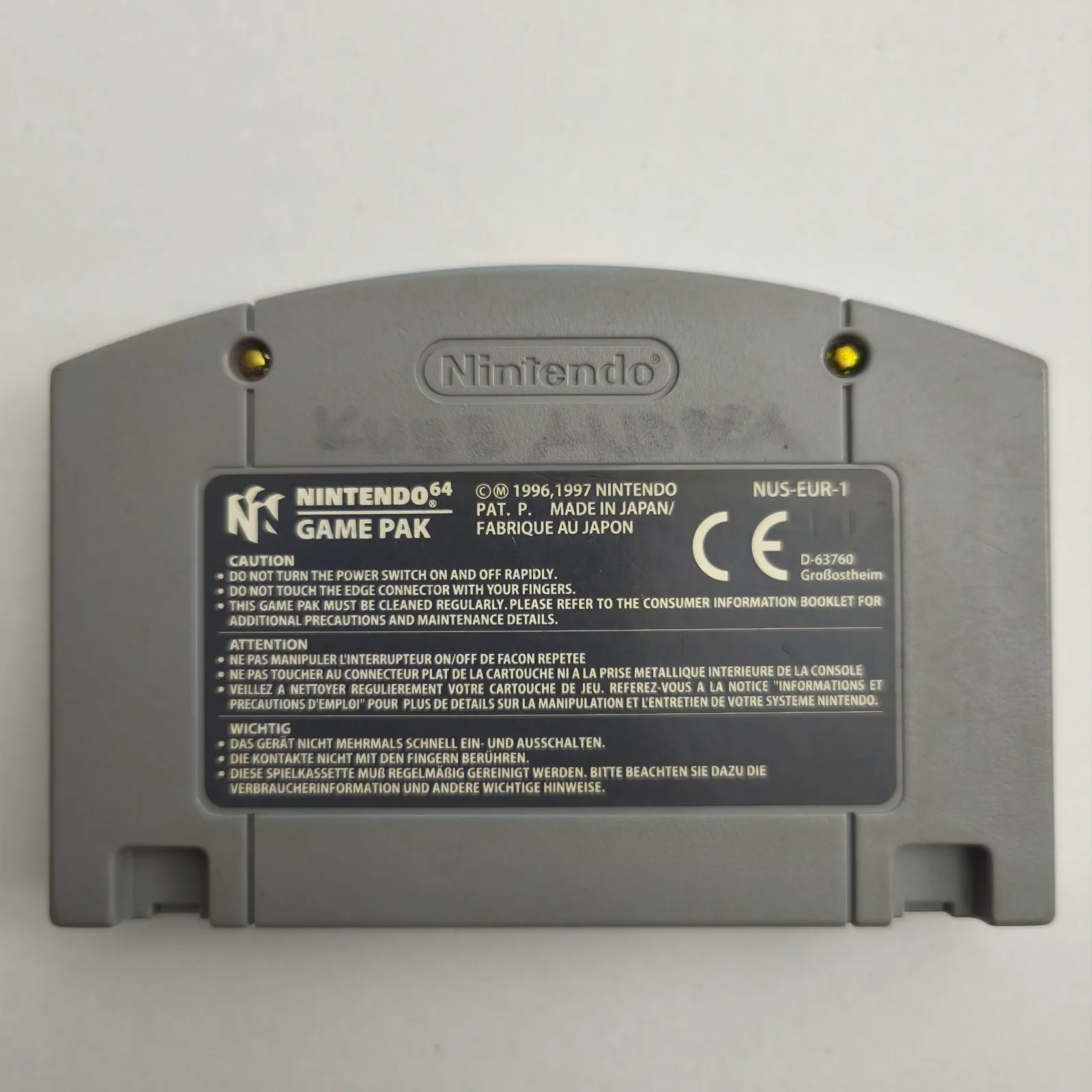 Top Gear Rally Nintendo 64, Ansicht 2