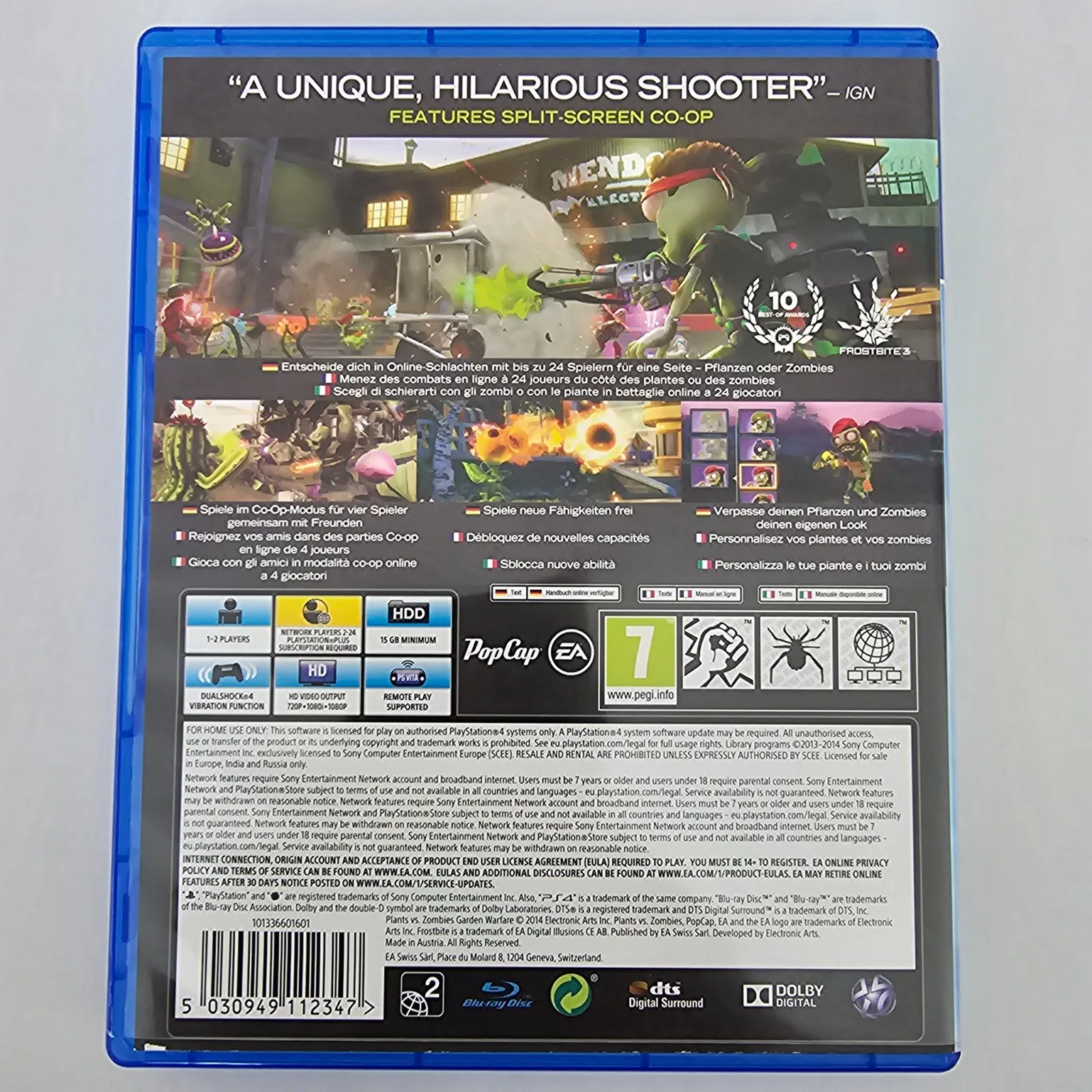 Plants vs. Zombies Garden Warfare PlayStation 4, Ansicht 2