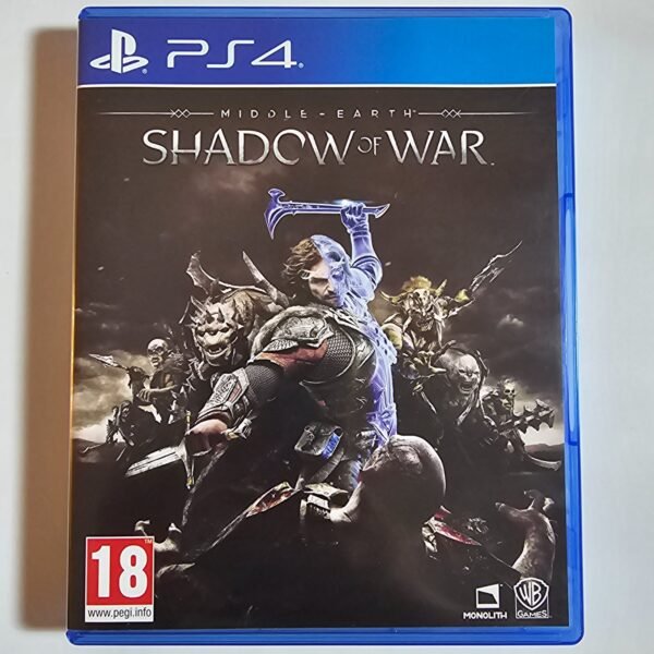 Middle Earth Shadow of War PS4