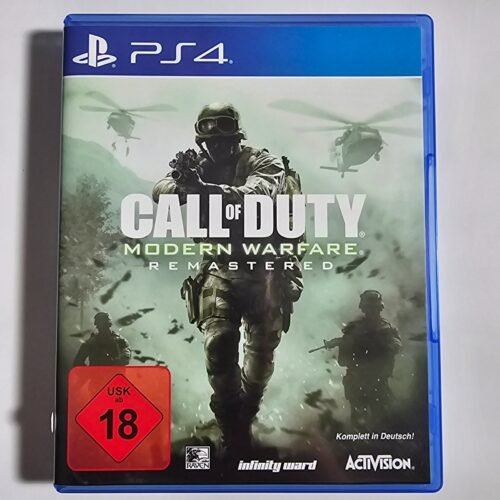 Call of Duty Modern Warfare Remastered PlayStation 4