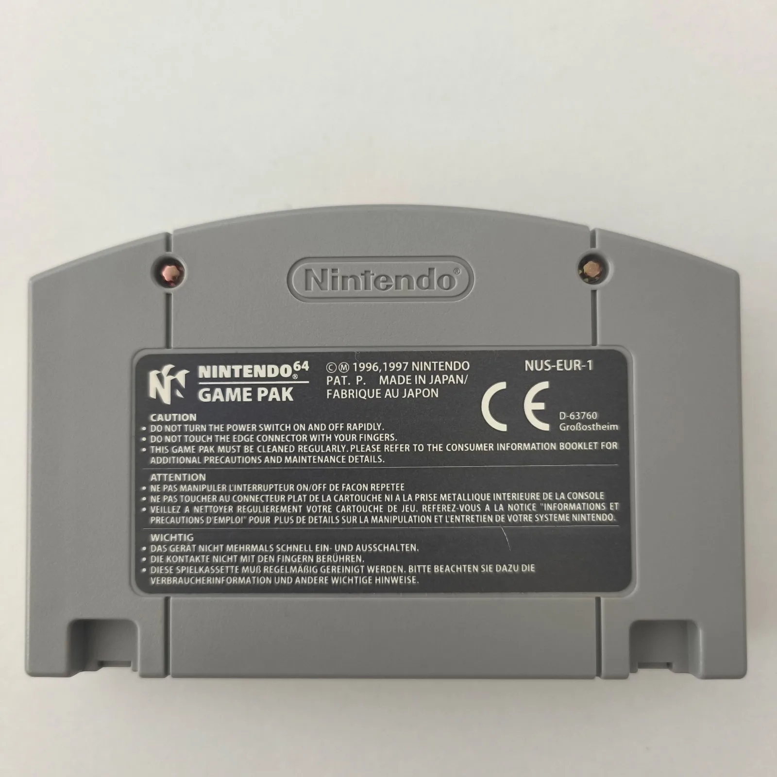 Milo's Astro Lanes Nintendo 64, Ansicht 2